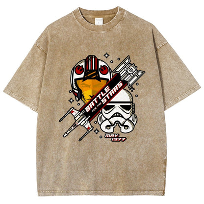 Battle for the Stars Vintage Distressed T-shirt