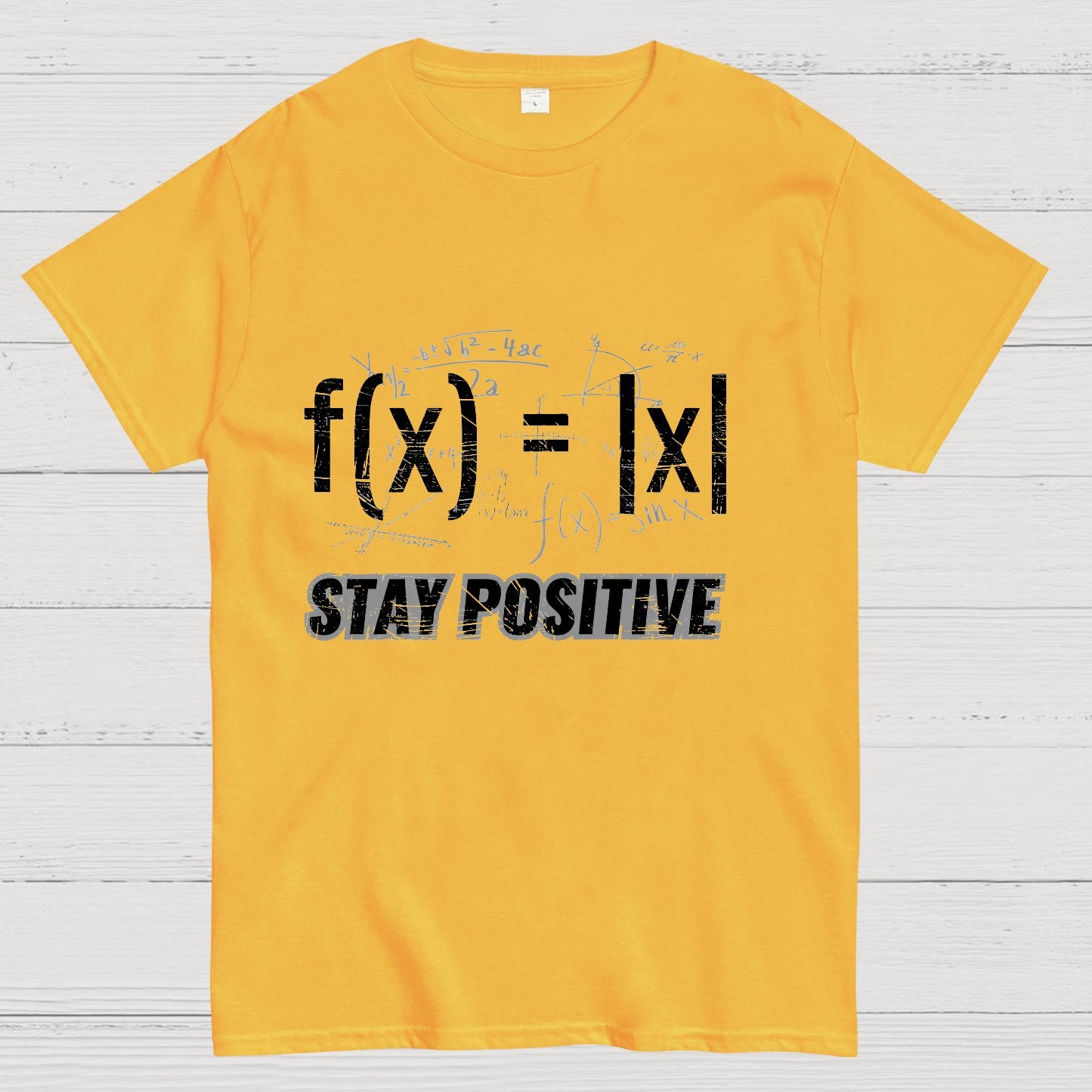 Stay Positive Avoid Negativity Geeky T-Shirt