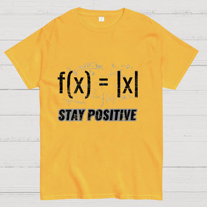Stay Positive Avoid Negativity Geeky T-Shirt