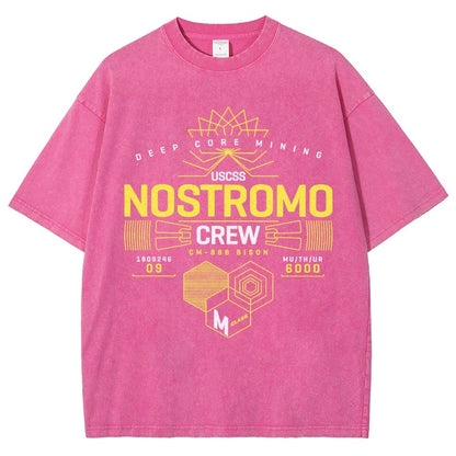 Nostromo Crew Vintage Distressed T-shirt