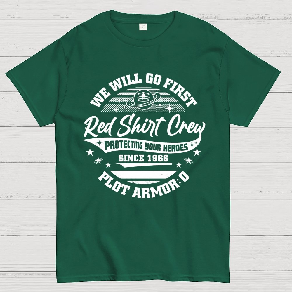 Red Shirt Crew Geek T-Shirt