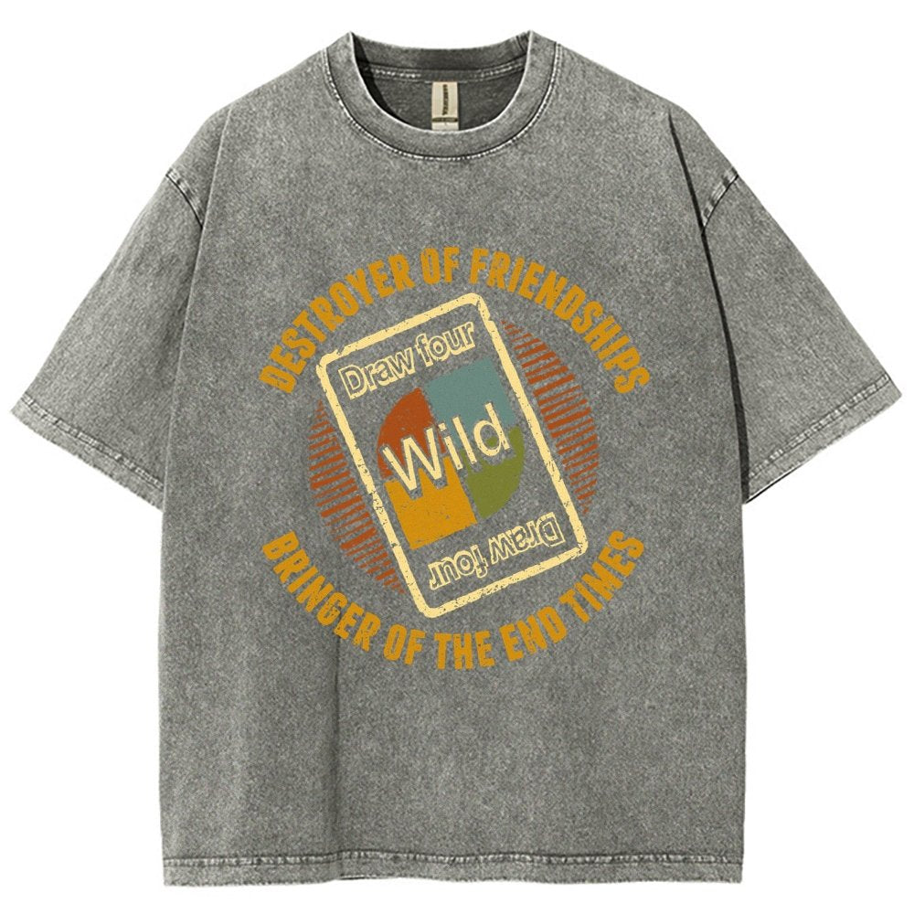 Destroyer of Friendships Vintage Distressed T-shirt