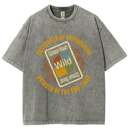 Destroyer of Friendships Vintage Distressed T-shirt