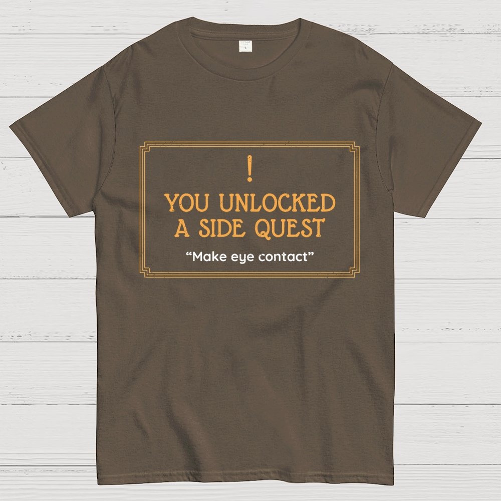 Unlocked Side Quest Geek T-Shirt