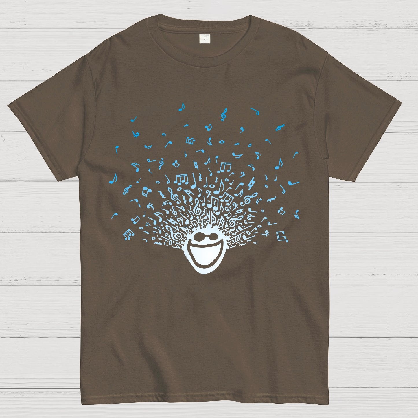 Jake Music Head Nerd Geek T-Shirt