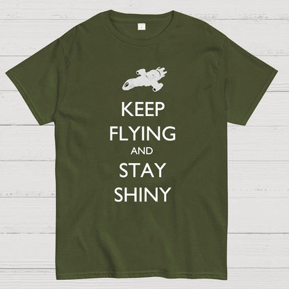 Keep Flying And Stay Shiny Geek T-Shirt