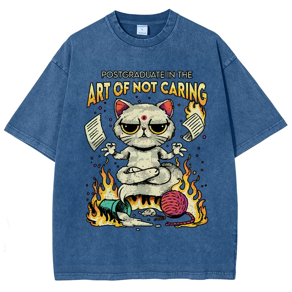 Art of Letting Go Vintage Distressed T-shirt