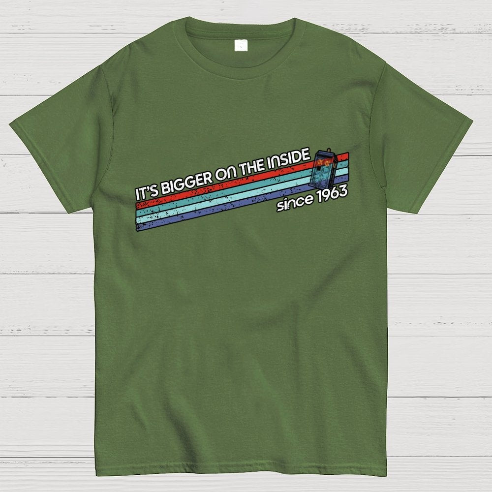 It's Bigger On The Inside Since 1963 Art Print Geek T-Shirt