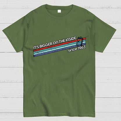 It's Bigger On The Inside Since 1963 Art Print Geek T-Shirt