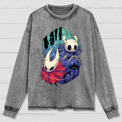 Protector and Knight Washed Long Sleeve Tee