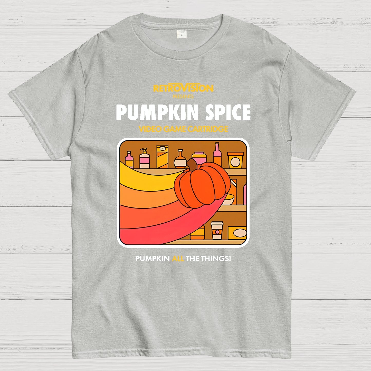 Pumpkin Spice High Score Geek T-Shirt