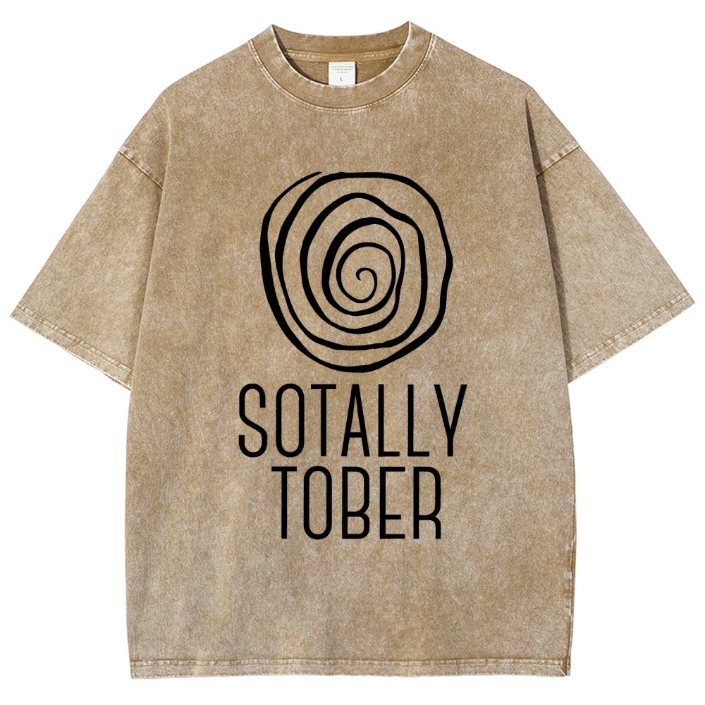 Sotally Tober Vintage Distressed T-shirt