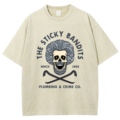 The Sticky Bandits Vintage Distressed T-shirt
