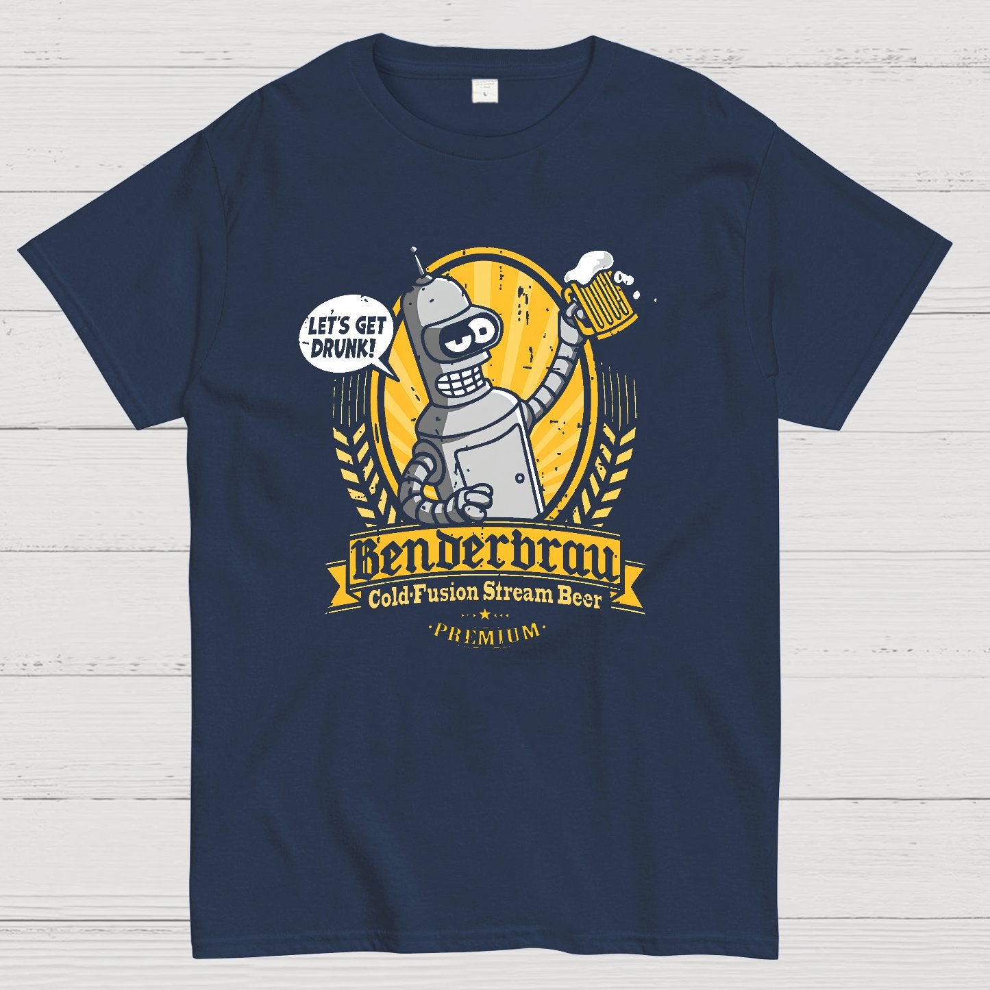 Beer Festival Machines Get Drunk Geek T-Shirt