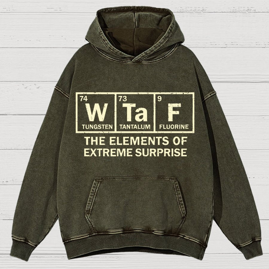 The Extreme Element of Surprise Vintage Distressed Hoodie