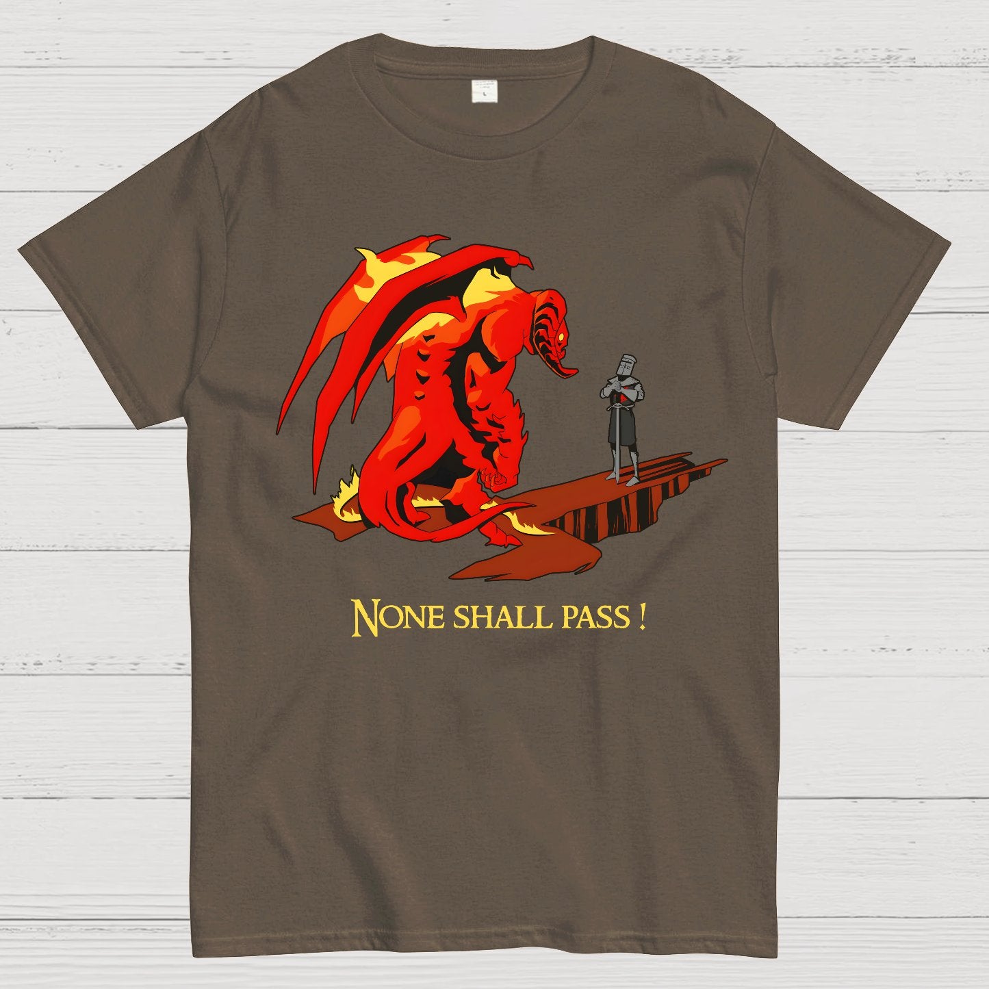 None Shall Pass Geek T-Shirt