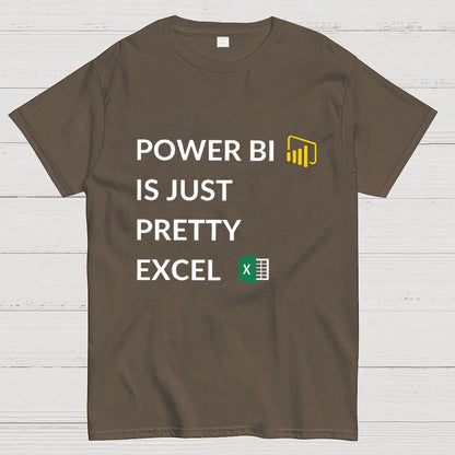 Excel VS Power BI Unisex Geek T-Shirt