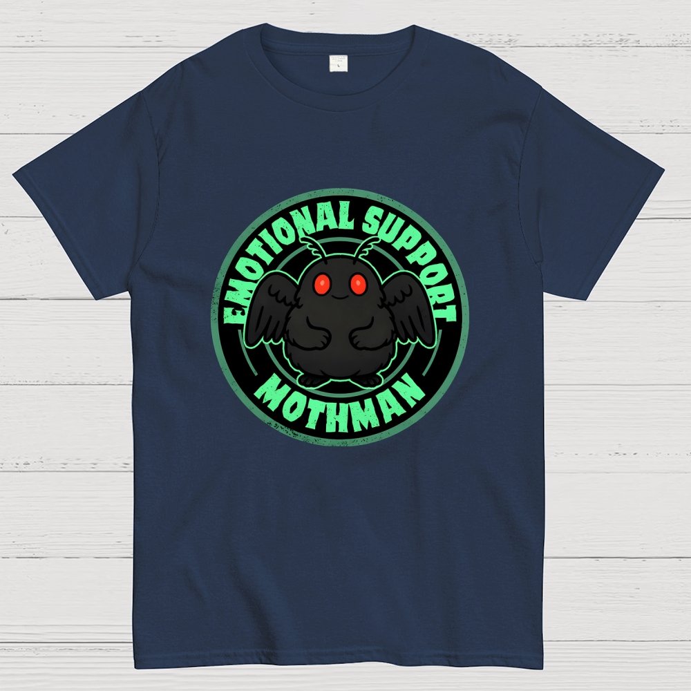 Emotional Support Mothman Geek T-Shirt
