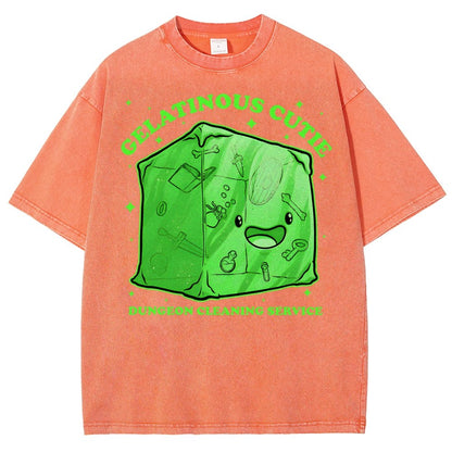 Gelatinous Cute Dungeon Vintage Distressed T-shirt