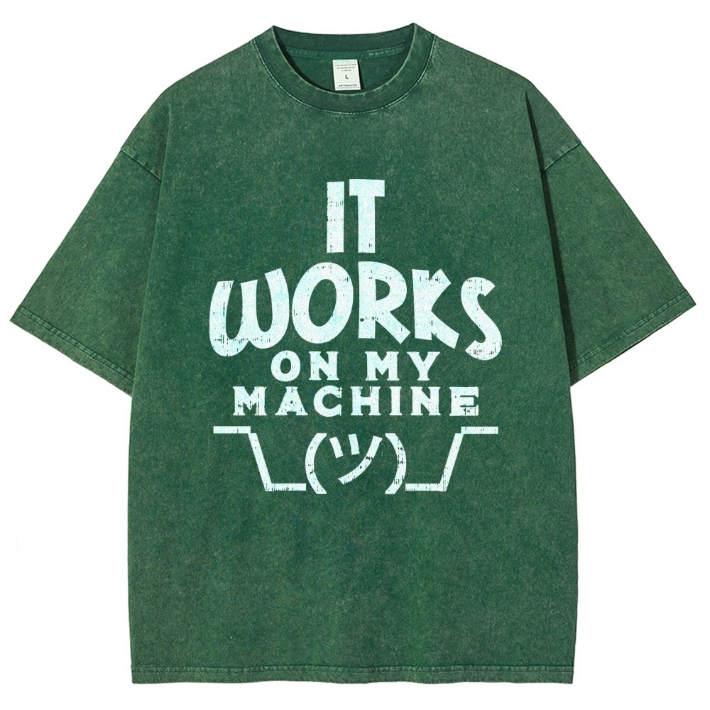 It Works on My Machine Vintage Distressed T-shirt