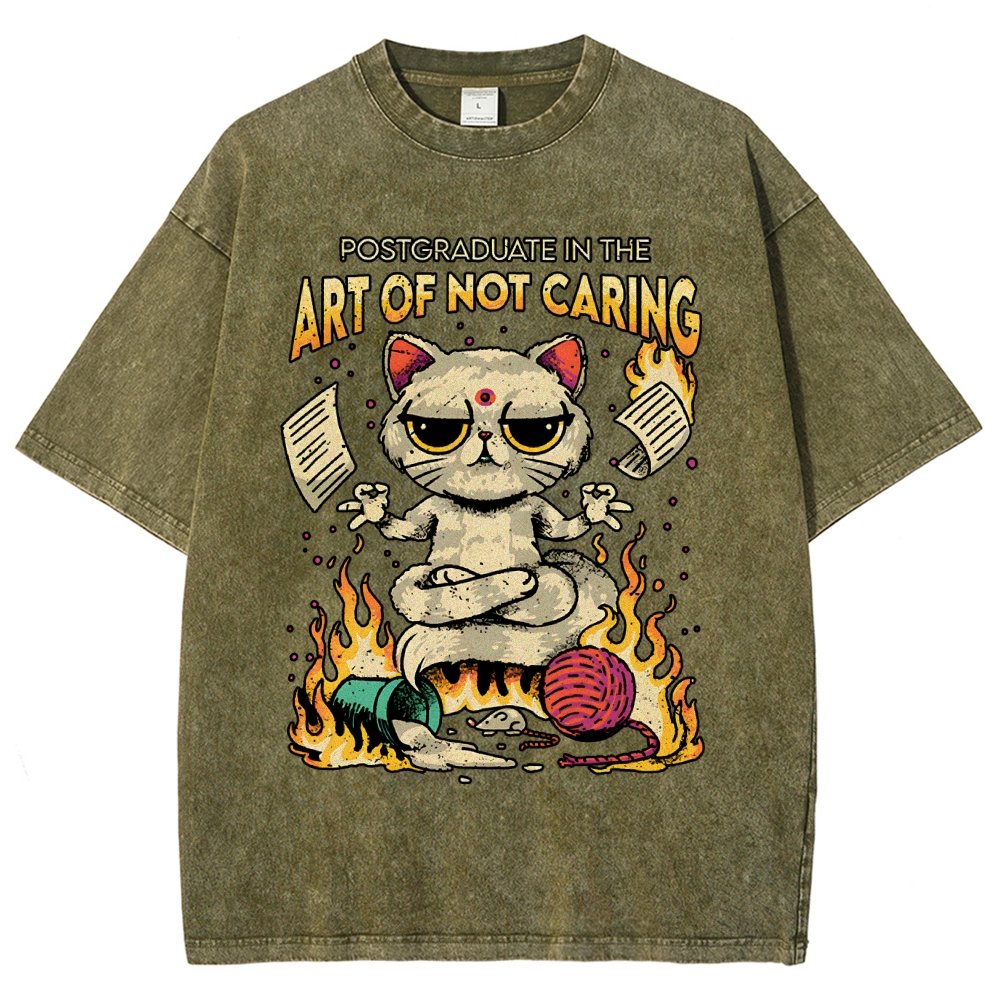 Art of Letting Go Vintage Distressed T-shirt