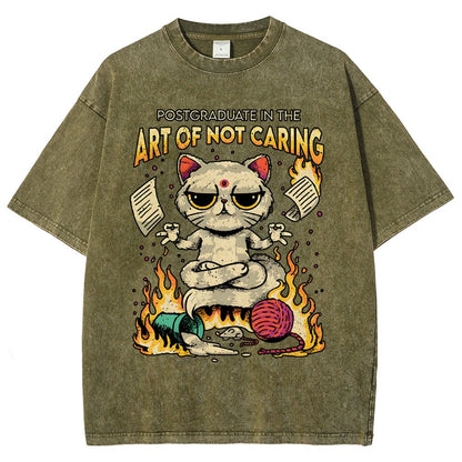 Art of Letting Go Vintage Distressed T-shirt