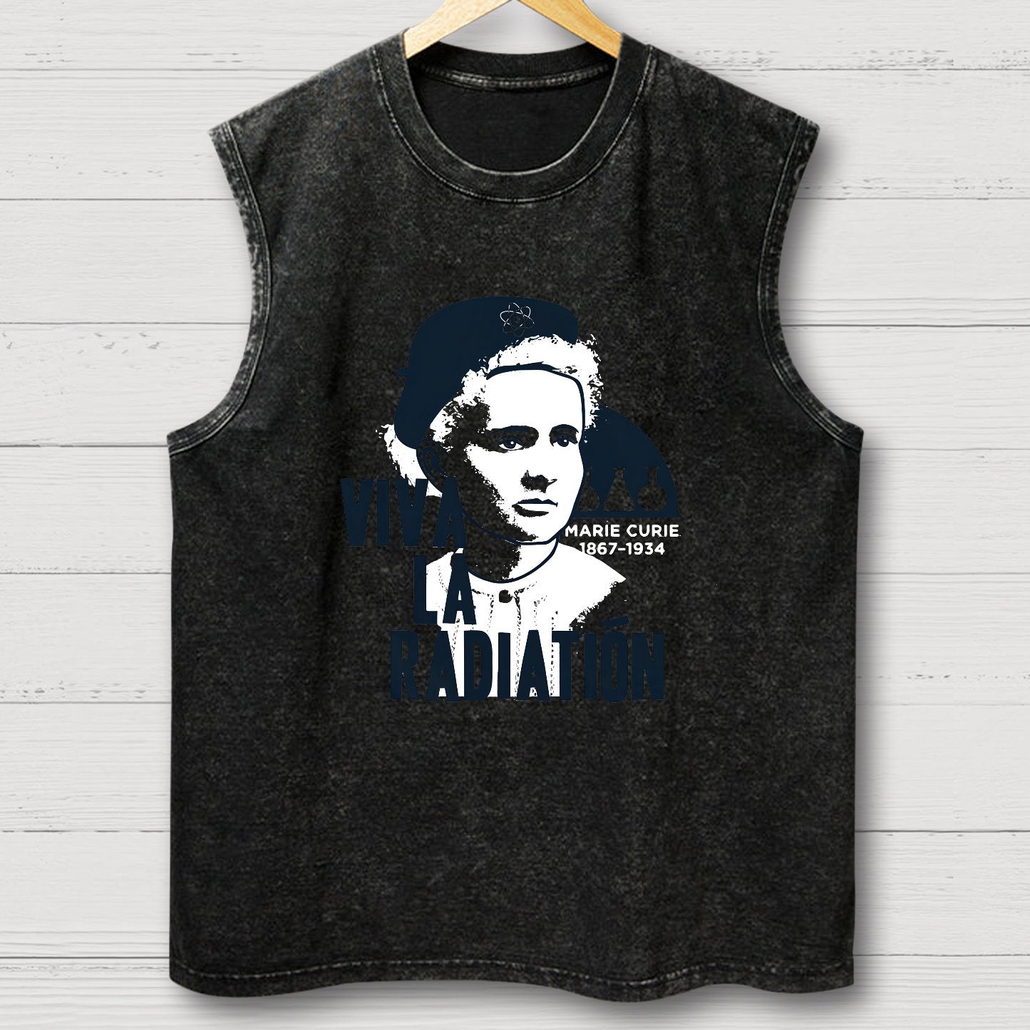 Viva La Radiation Vintage Distressed Washed Tank
