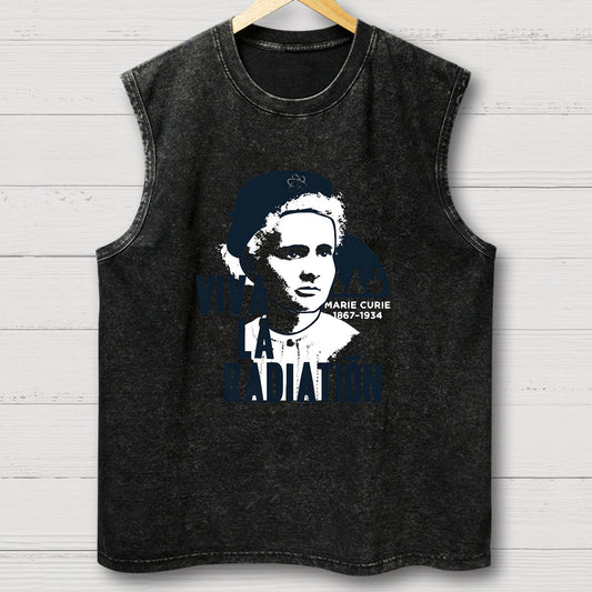 Viva La Radiation Vintage Distressed Washed Tank