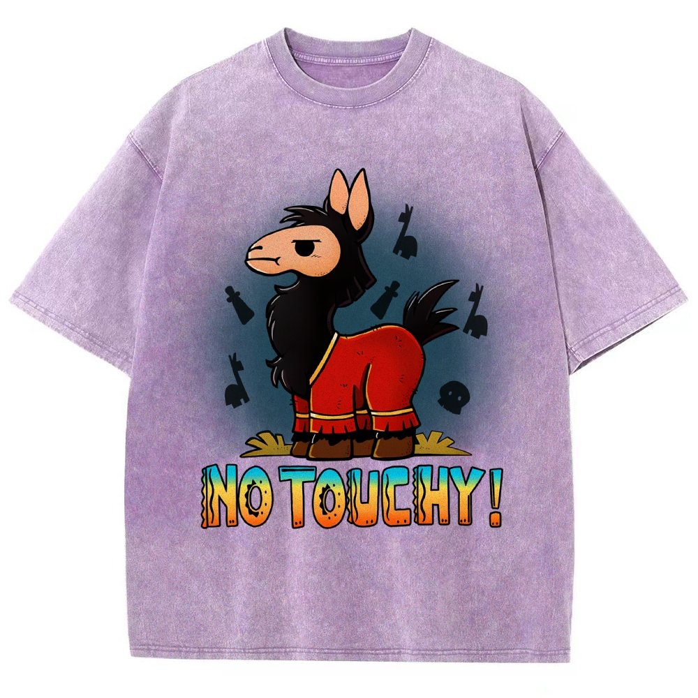 No Touchy! Vintage Distressed T-shirt