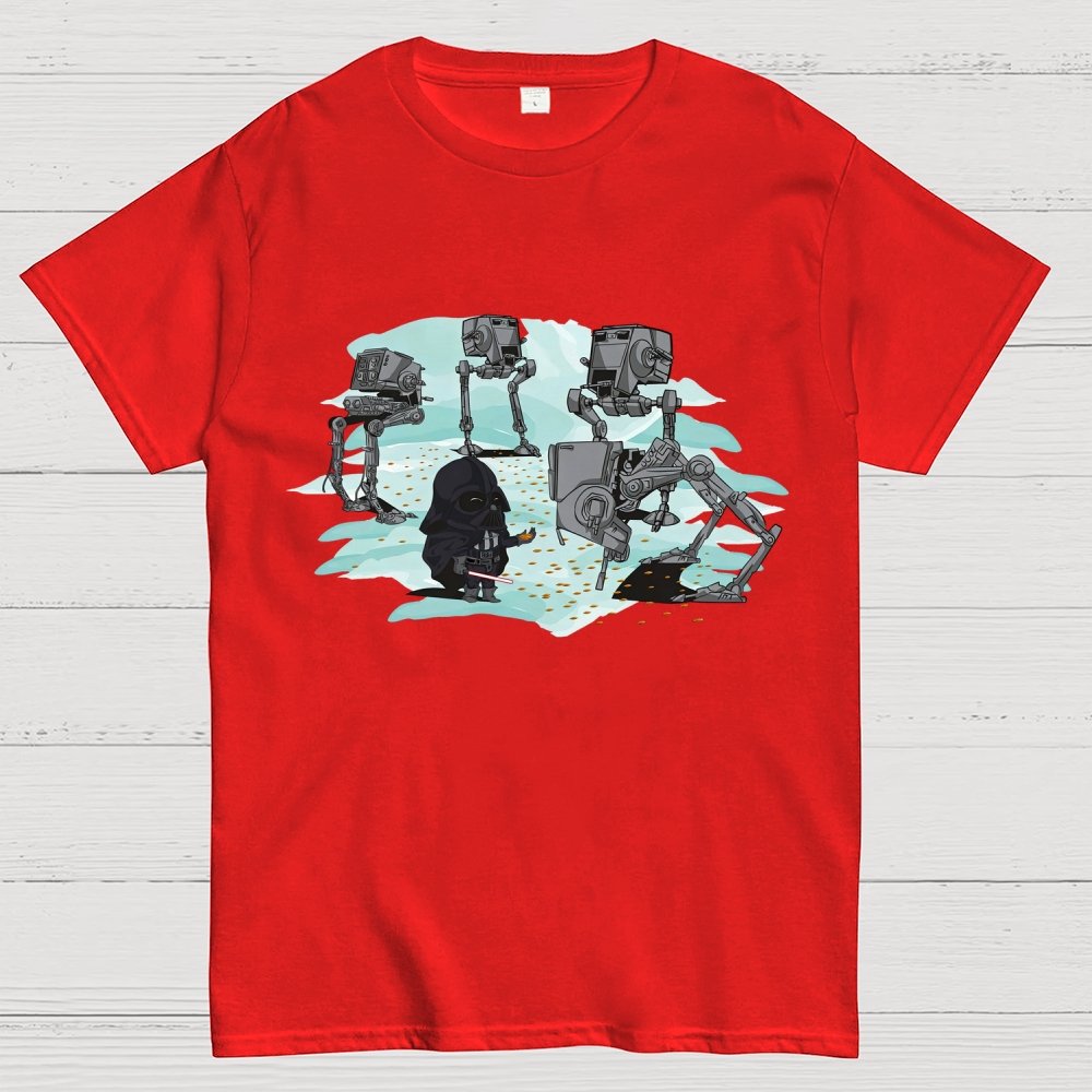 Das Feeds The Robotic Bird Geek T-Shirt