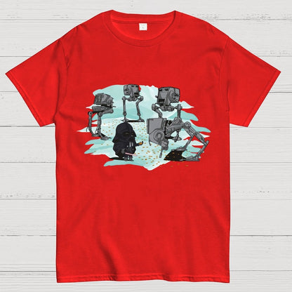 Das Feeds The Robotic Bird Geek T-Shirt