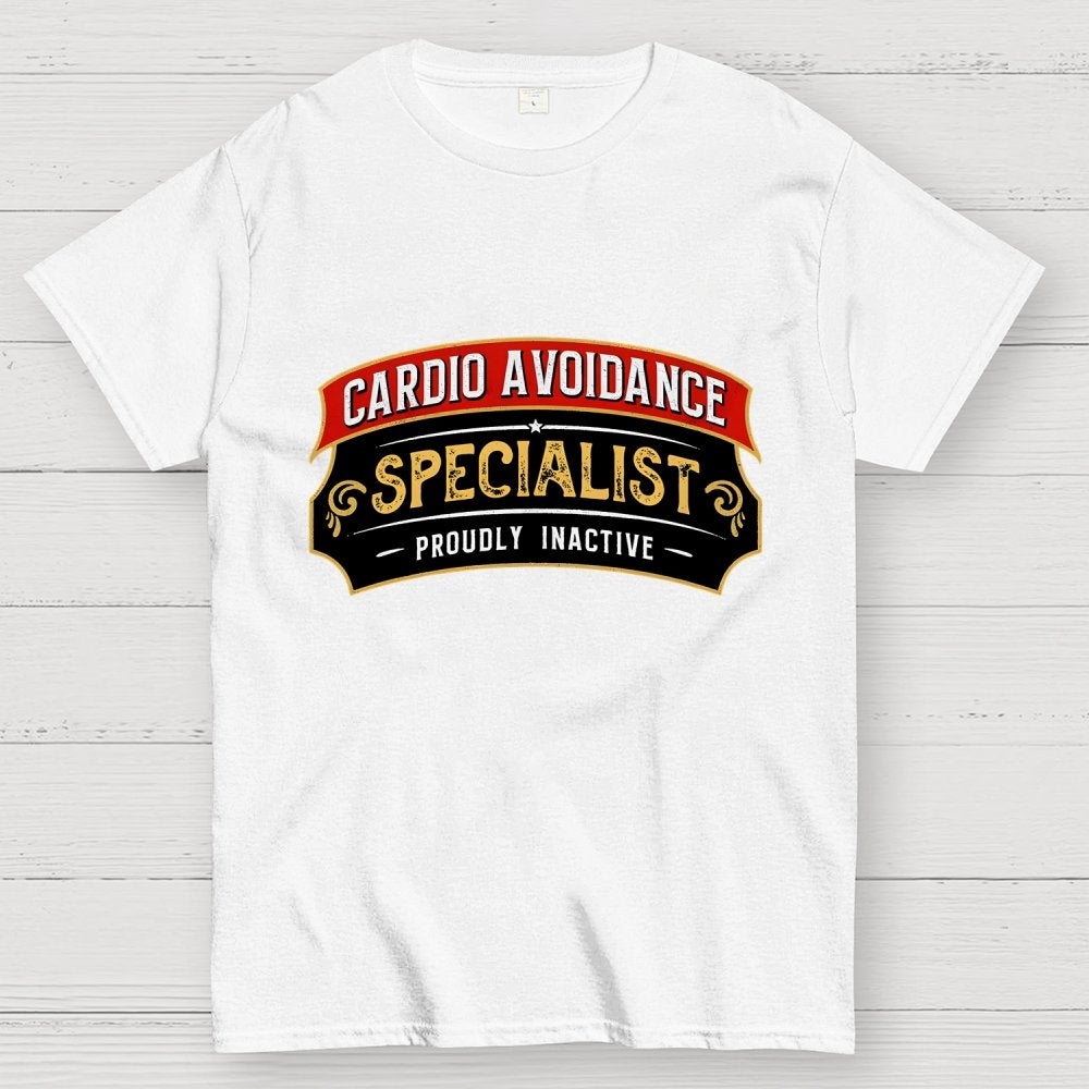 Cardio Avoidance Specialist Geek T-Shirt