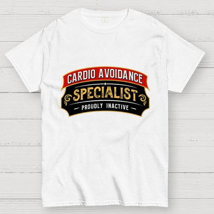 Cardio Avoidance Specialist Geek T-Shirt