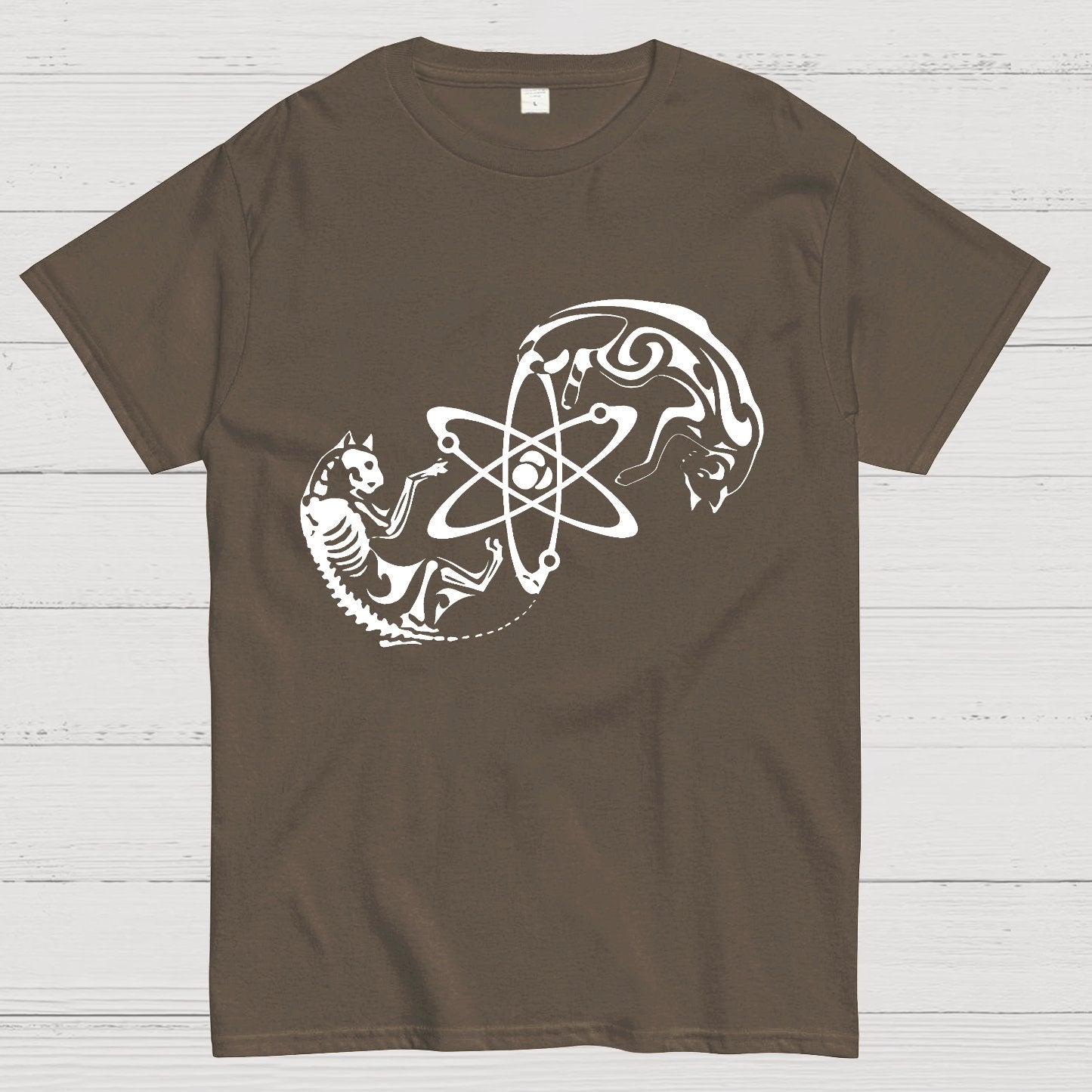 Science Cat Geek Geeky T-Shirt