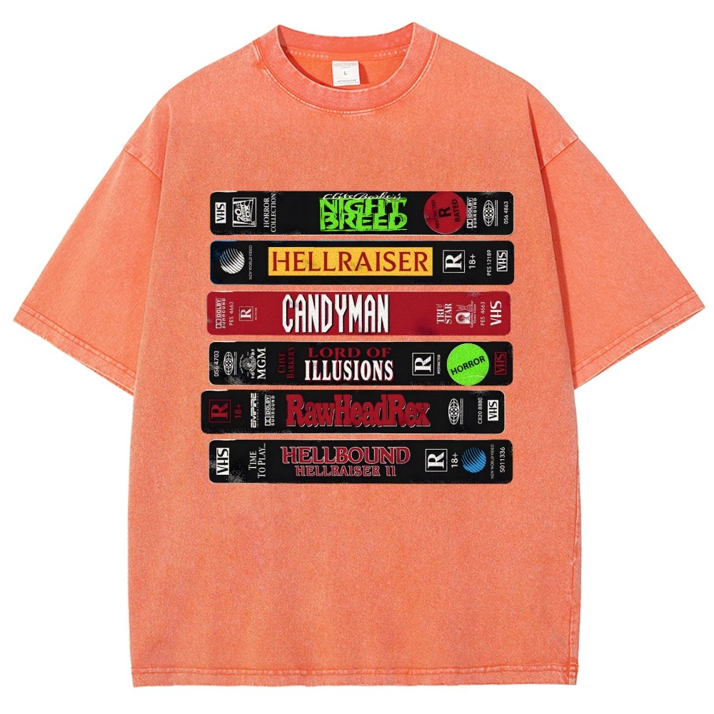 VHS Barker Vintage Distressed T-shirt