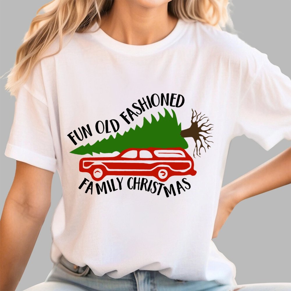 Fun Old-Fashioned Christmas Geek T-Shirt