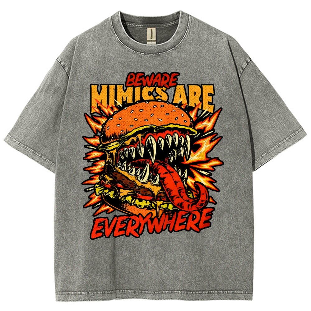 Mimics Are Everywhere Vintage Distressed T-shirt