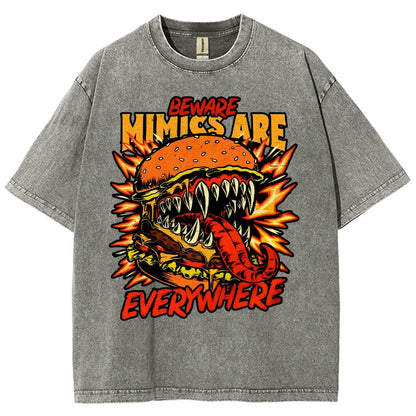 Mimics Are Everywhere Vintage Distressed T-shirt