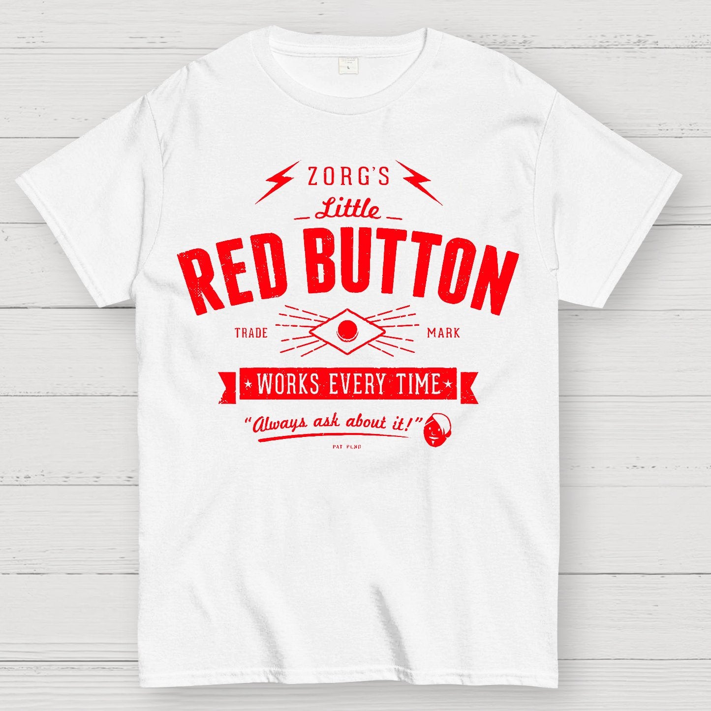 Little Red Button Geek T-Shirt