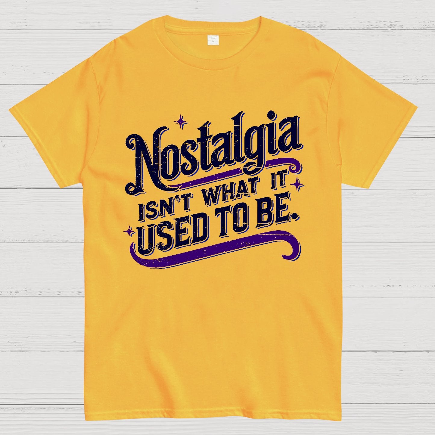 Nostalgia Isn't What It Used To Be Geek T-Shirt