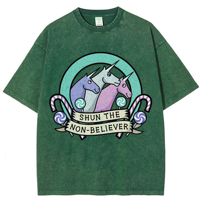 Shun The Non-Believer Vintage Distressed T-shirt