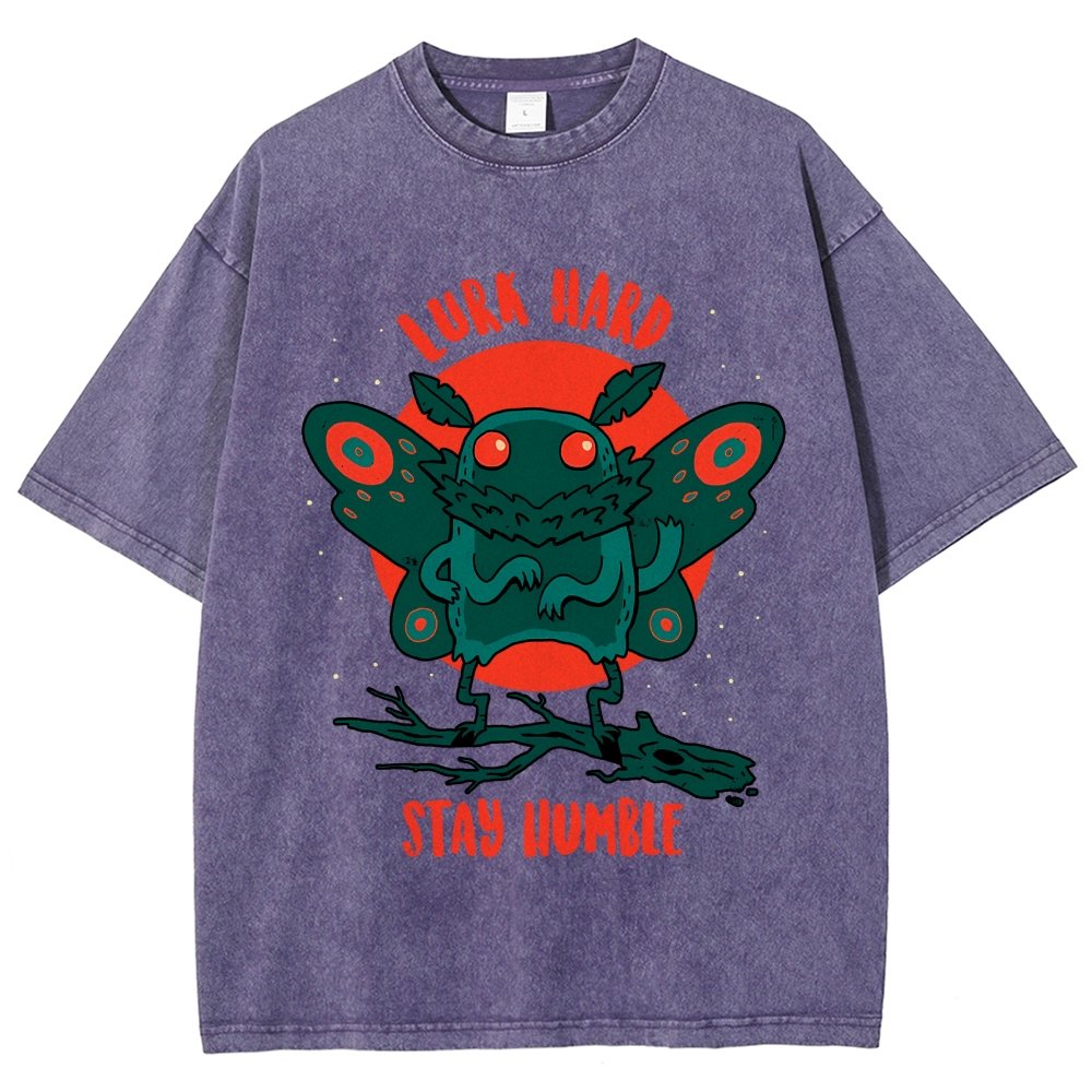 Lurk Hard Vintage Distressed T-shirt