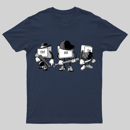 Computer Mafia Funny IT Geeky T-Shirt