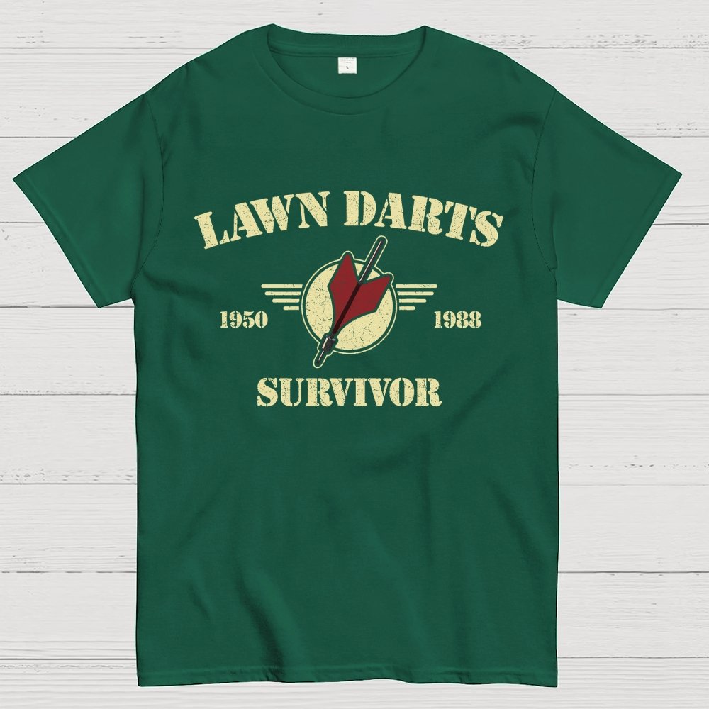 Lawn Darts Survivor Unisex Geek T-Shirt