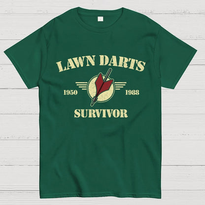 Lawn Darts Survivor Unisex Geek T-Shirt