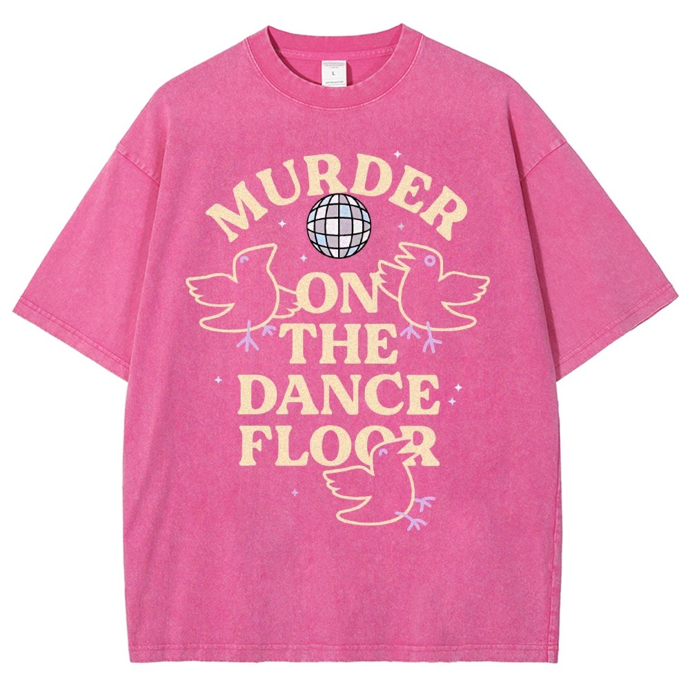 Murder On The Dance Floor Vintage Distressed T-shirt