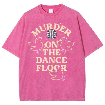 Murder On The Dance Floor Vintage Distressed T-shirt
