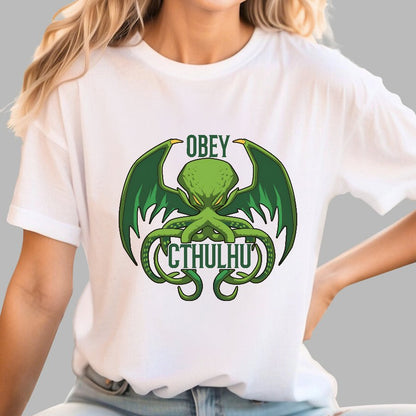 Obey Cthulhu Geek T-Shirt