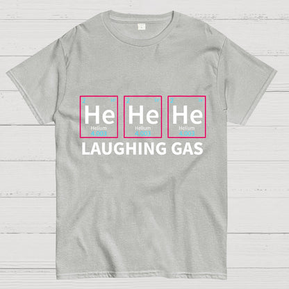 Laughing Gas Periodic Table of Elements Geeky T-Shirt