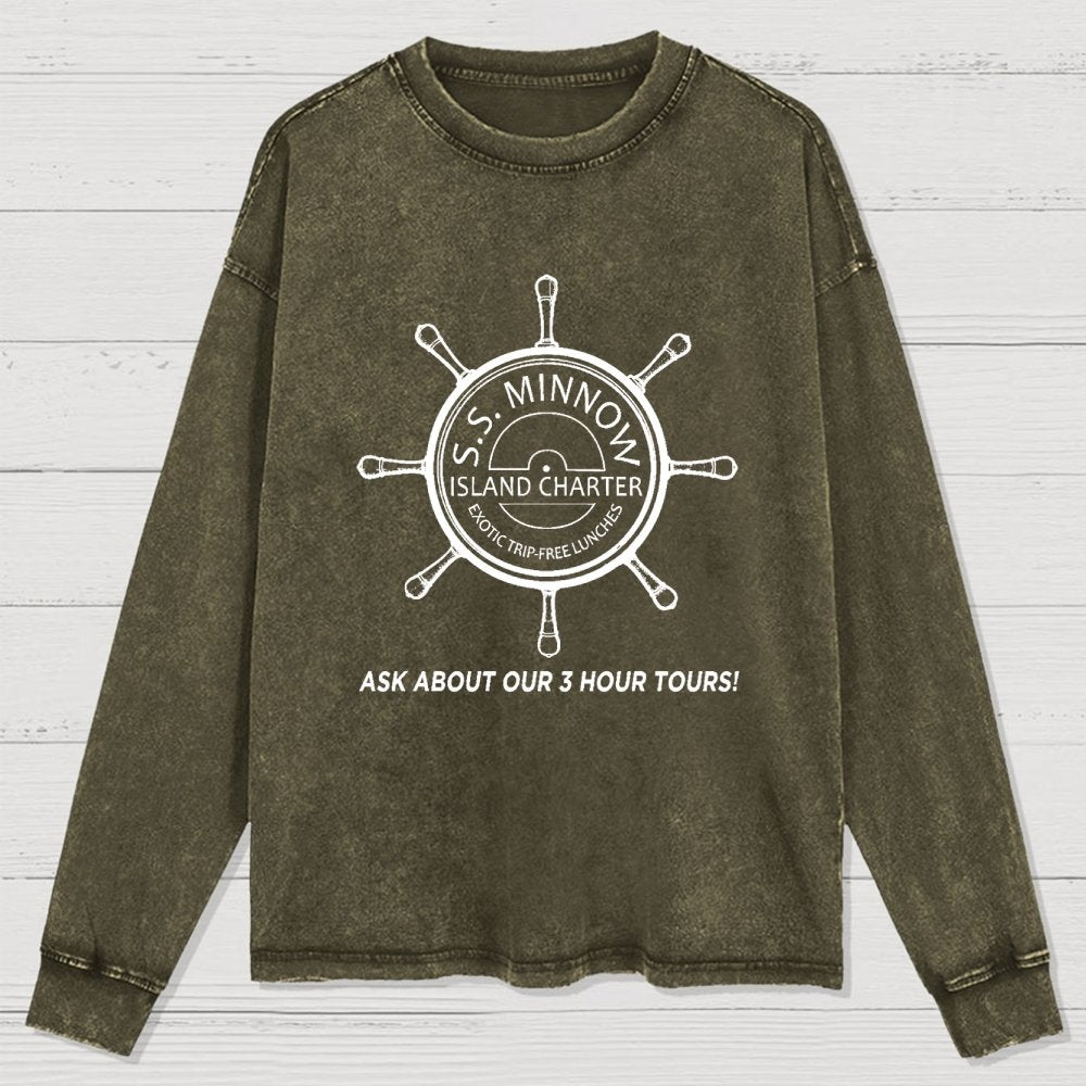 Mystery Ship Tour Washed Long Sleeve Tee